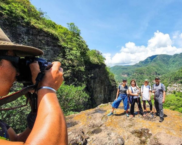 Senderismo en Malinalco (sendero Santa Mónica)